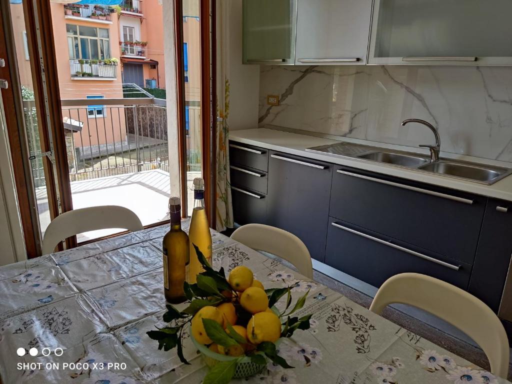 Kuchyň nebo kuchyňský kout v ubytování Residenza Regina Margherita, Apud Montes