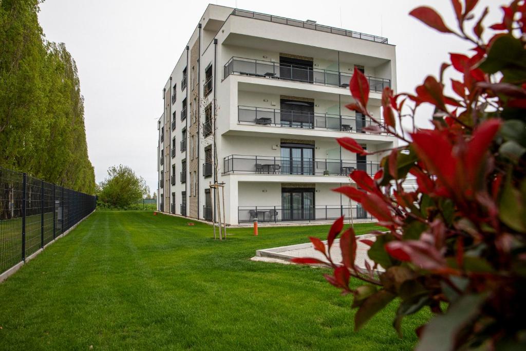 Zahrada ubytování Kinga apartman
