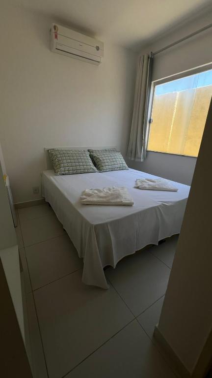 Postel nebo postele na pokoji v ubytování VIRASSOL Praia Hotel