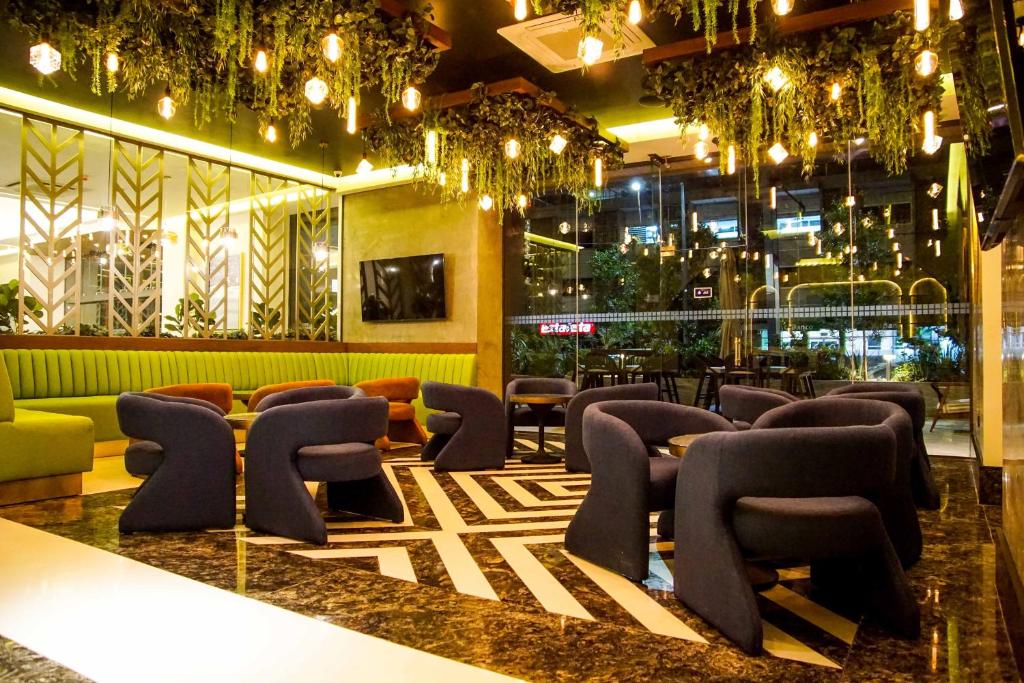Posezení v ubytování Hotel Antré Chapultepec