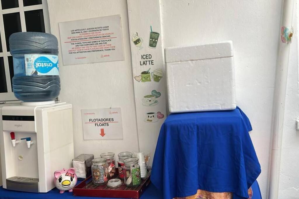 Kuchyň nebo kuchyňský kout v ubytování Casa La Tabasqueña