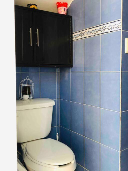 Koupelna v ubytování Casa La Tabasqueña