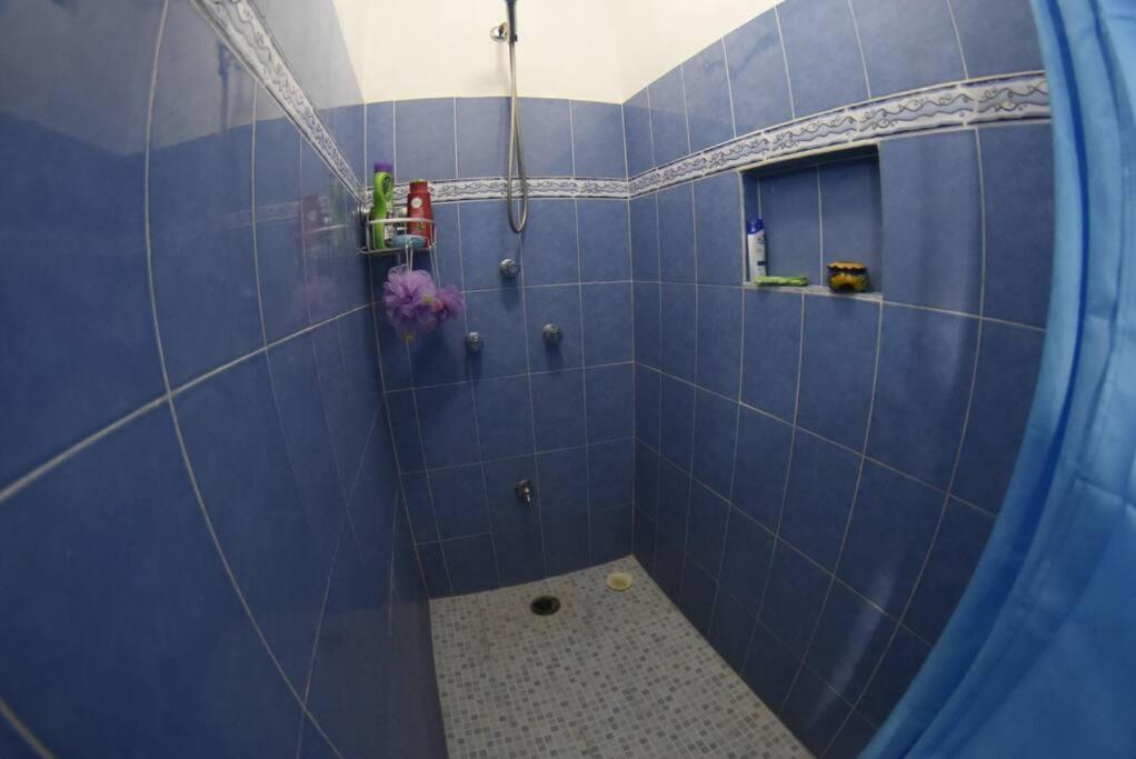Koupelna v ubytování Casa La Tabasqueña