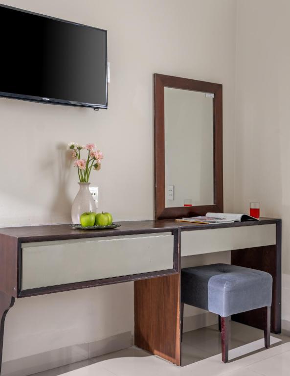 TV/trung tâm giải trí tại Hanoi Blue Beach Hotel