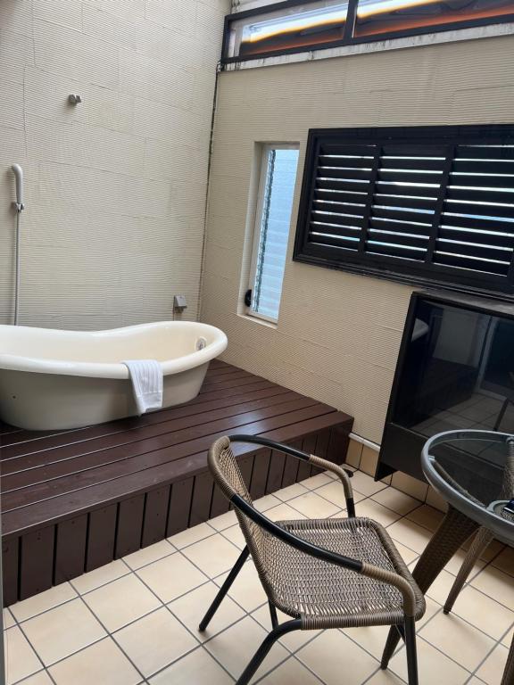 Koupelna v ubytování Hotel Rose (Adult Only)
