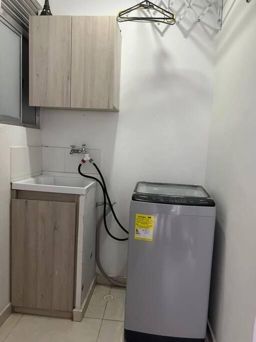 Kuchyň nebo kuchyňský kout v ubytování Hermoso Apartamento en Valledupar