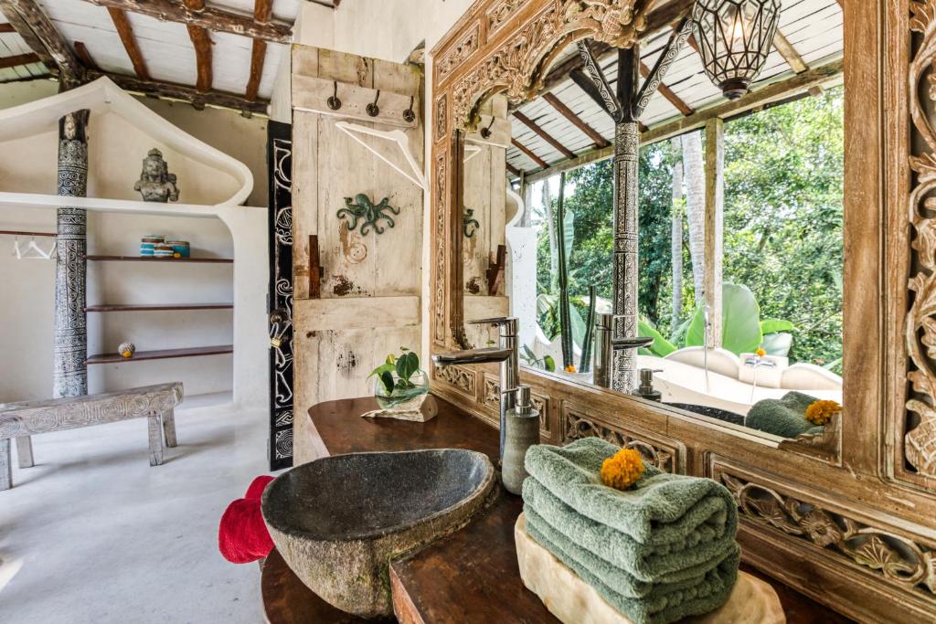 Fotografie z fotogalerie ubytování The Rice Joglo Eco-Stay v Ubudu