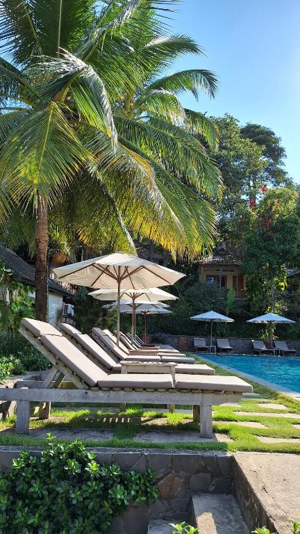Hồ bơi trong/gần Ancarine Beach Resort
