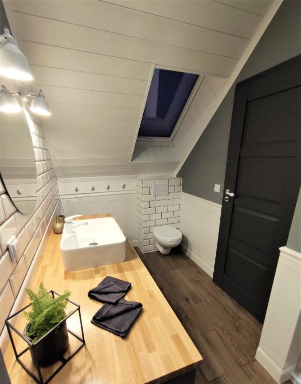 Kúpeľňa v ubytovaní apartament BB