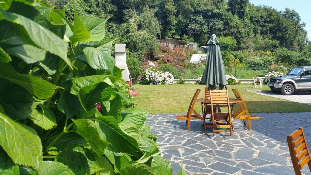 Сад в Apartamentos Rurales El Cuetu