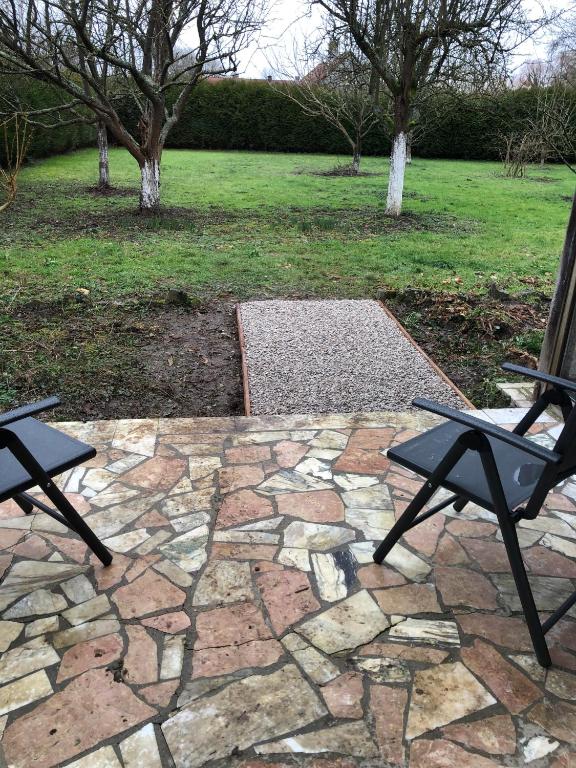 Zahrada ubytování Le Petit Paradis de Marcelise