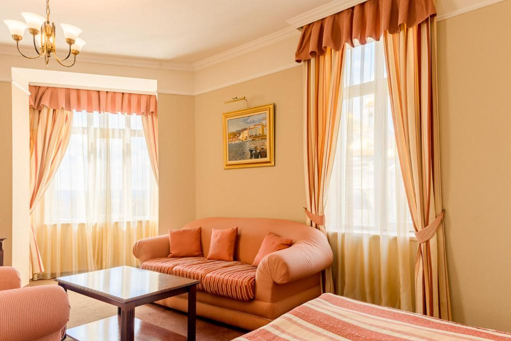 Posezení v ubytování Boutique Splendid Hotel
