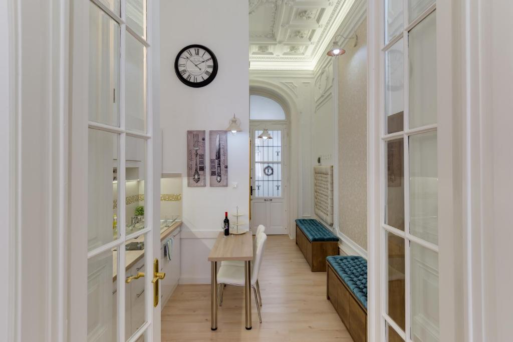 Posezení v ubytování Bella DeLux Apartment