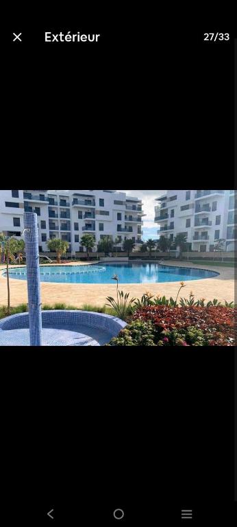 Bazén v ubytování Appartement costa mar Martil nebo v jeho okolí