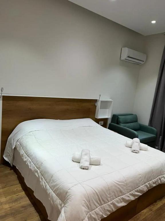 Postel nebo postele na pokoji v ubytování Urban Room 1