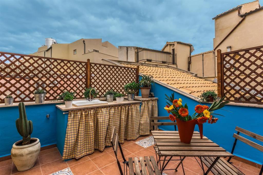 Balkón nebo terasa v ubytování Relax apartment - Ortigia Holidays