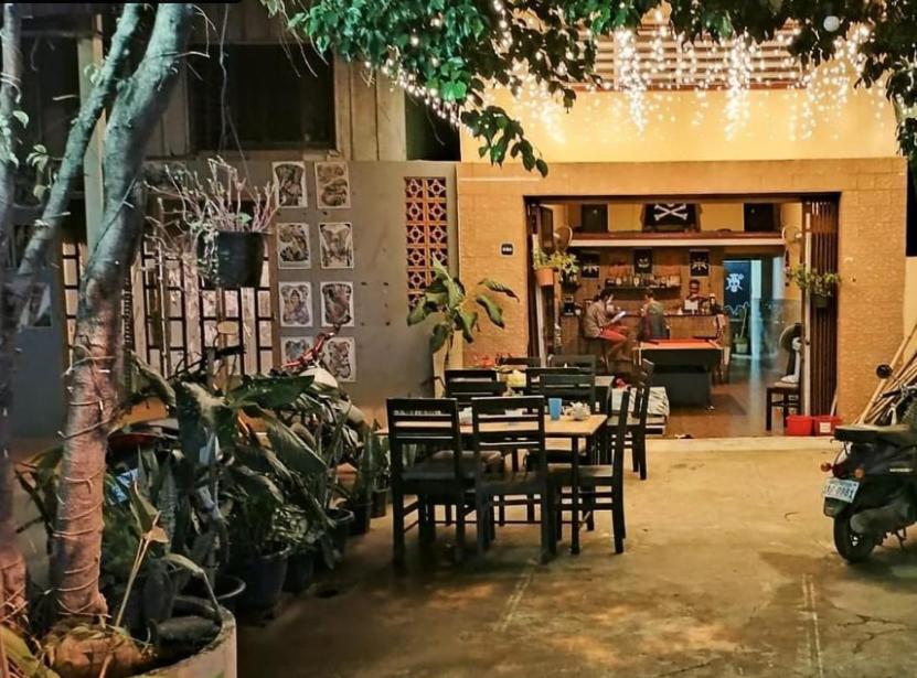 En restaurang eller annat matställe på One Piece Kampot