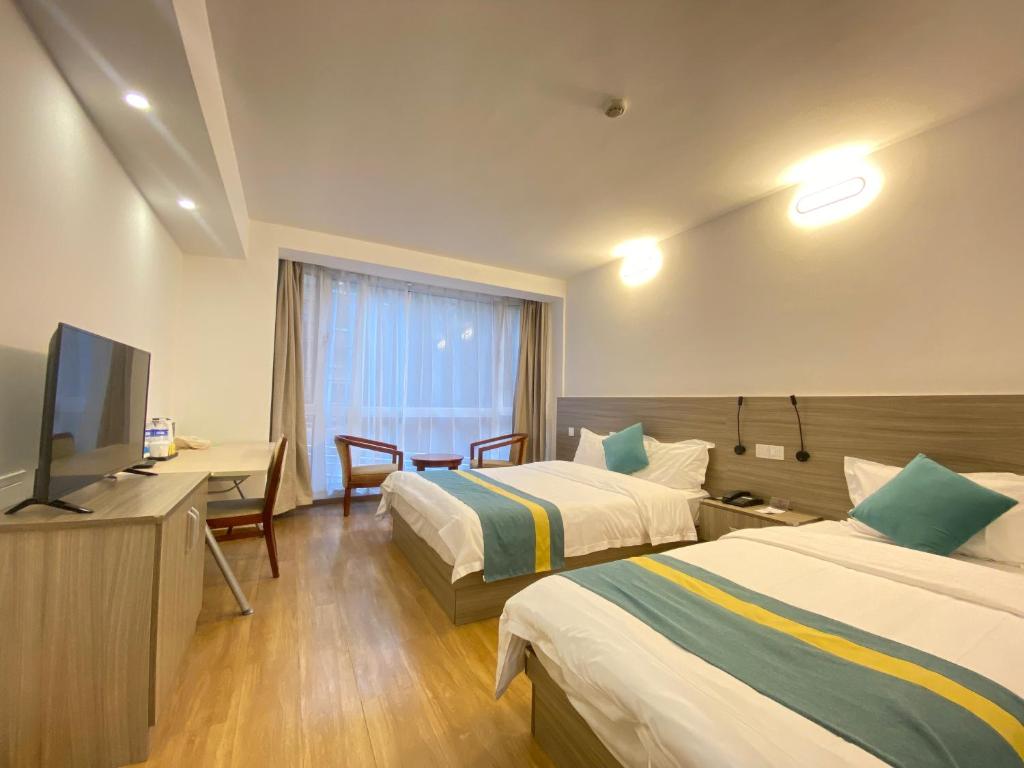 لابی و فضای عمومی Beijing RJ Brown City Center Hotel Tian An Men Forbidden City - تصویر ۵