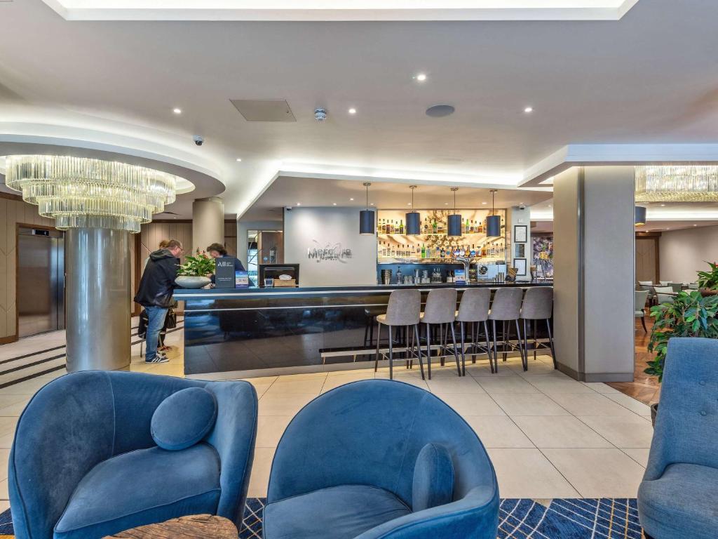 Posezení v ubytování Mercure Edinburgh Haymarket