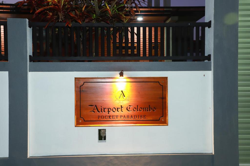 Certifikát, hodnocení, plakát nebo jiný dokument vystavený v ubytování Airport Colombo Pocket Paradise