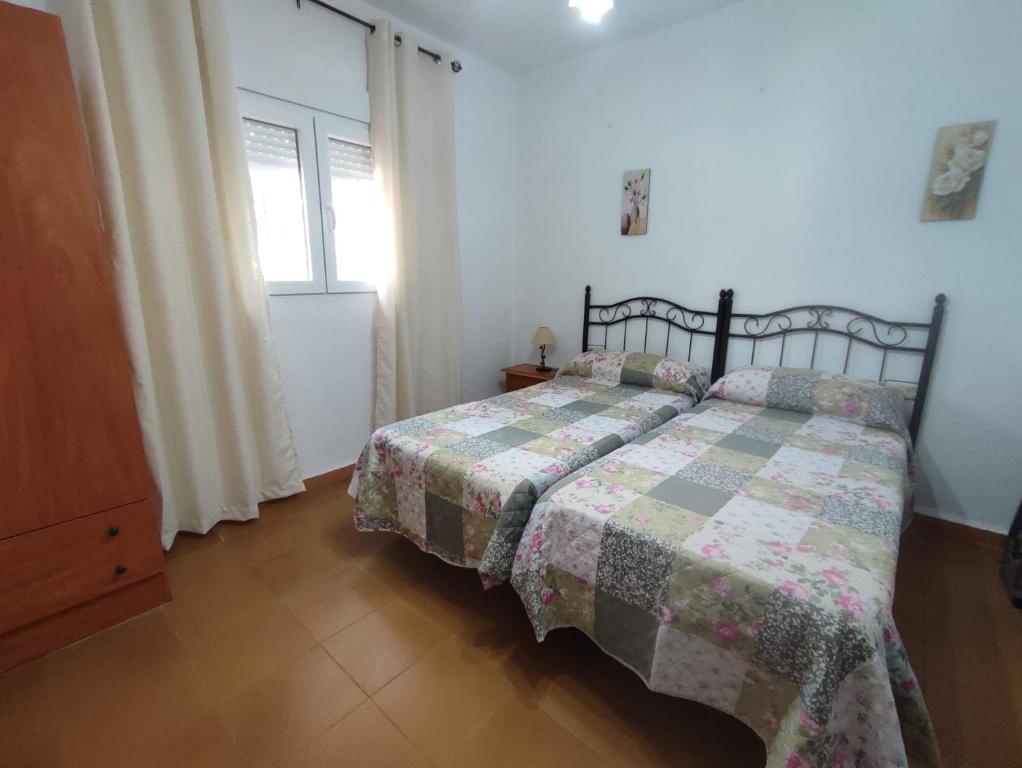Posteľ alebo postele v izbe v ubytovaní Casa Rural El Laurel con piscina privada