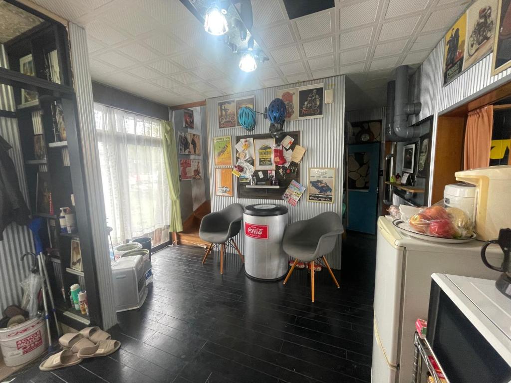 Kuchyň nebo kuchyňský kout v ubytování Jiji-Baba house