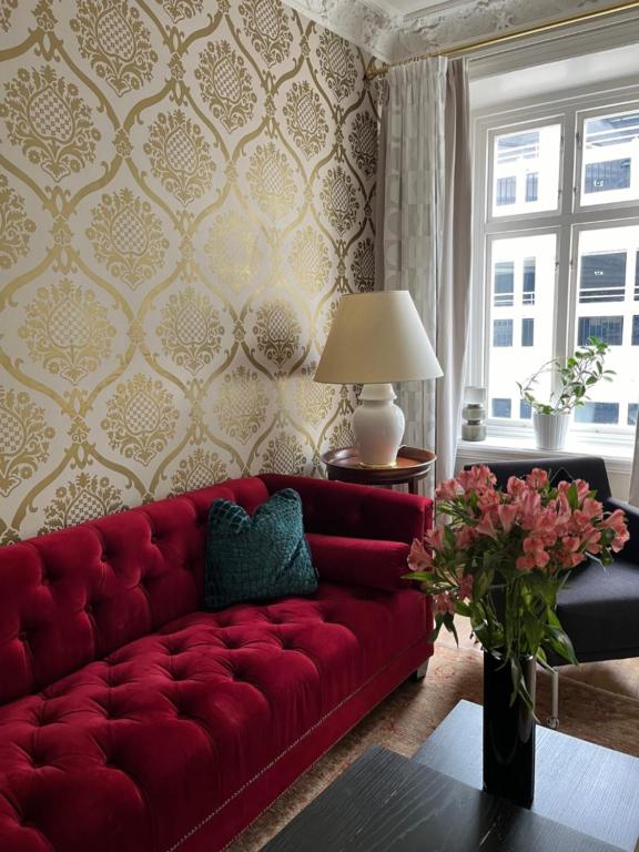 Posezení v ubytování DA Hotel Apartments