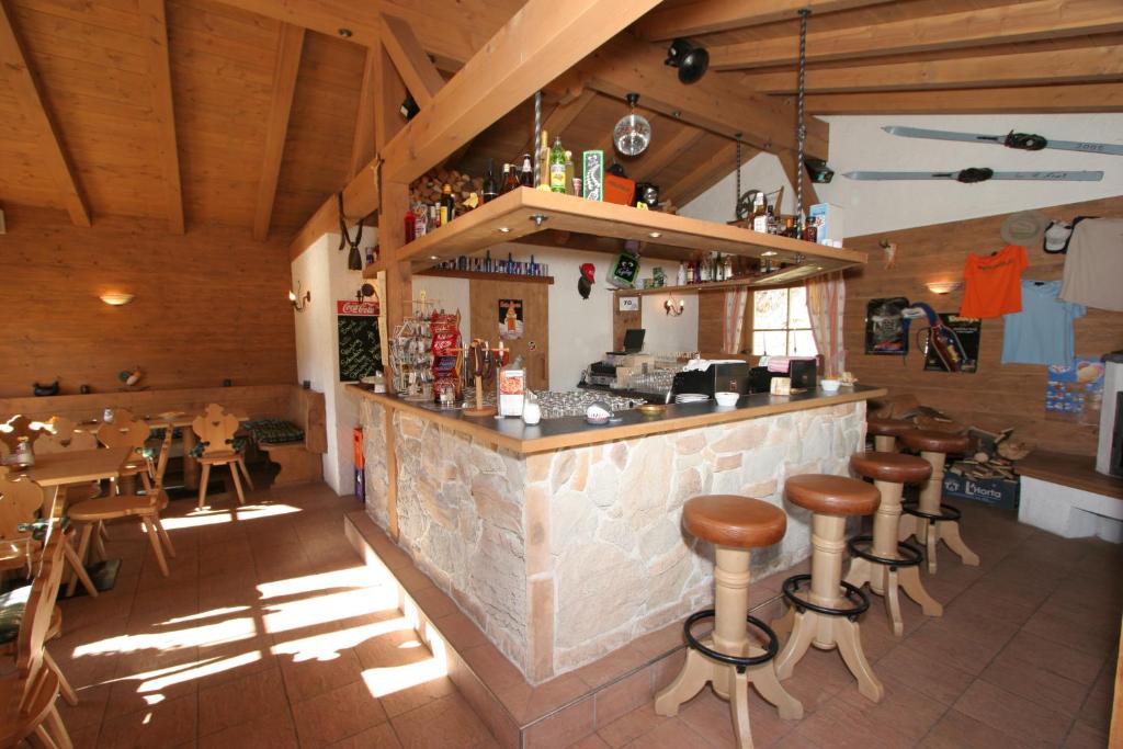 Lounge nebo bar v ubytování Hotel Berghof