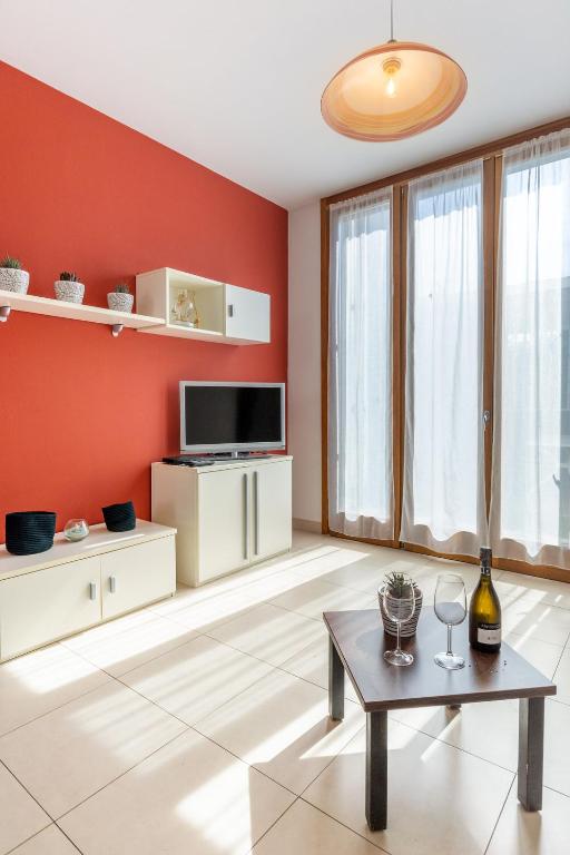 Telewizja i/lub zestaw kina domowego w obiekcie Appartmento S3M