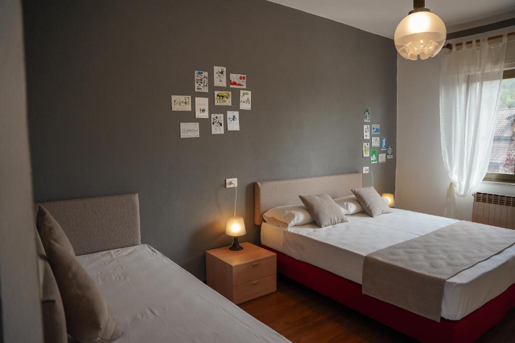 Postel nebo postele na pokoji v ubytování Casa Vicino