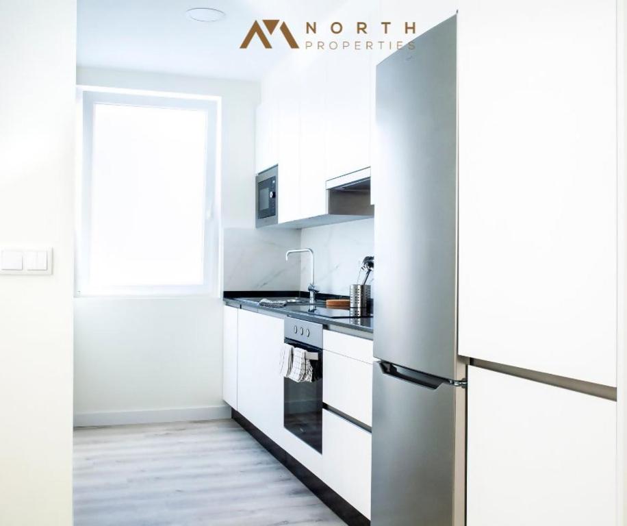 A kitchen or kitchenette at Apartamento Roncudo Planta Baja