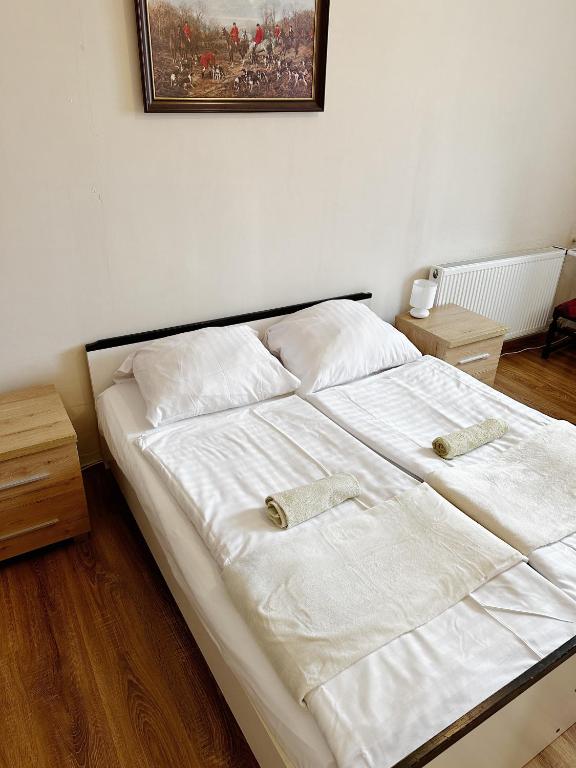 Posteľ alebo postele v izbe v ubytovaní Hotel Lubavia