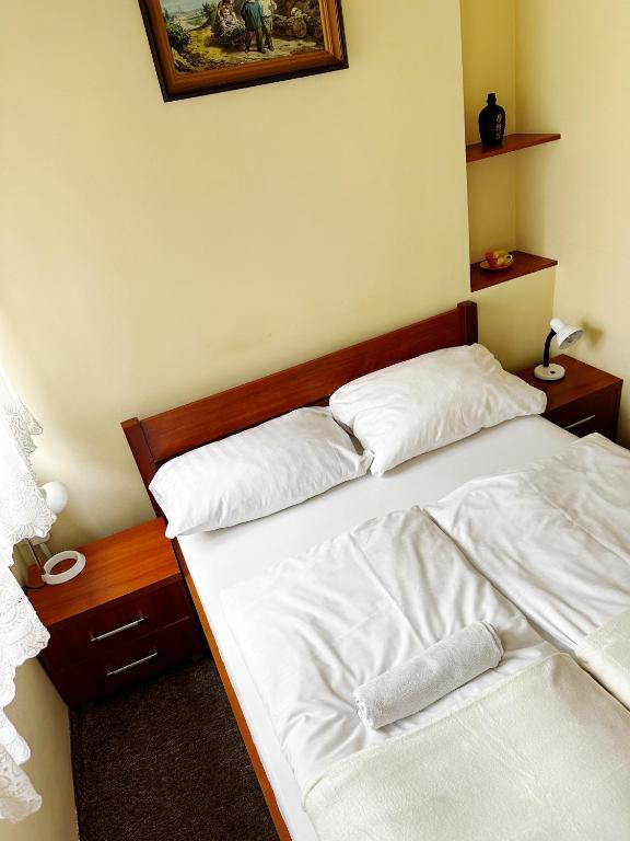 Posteľ alebo postele v izbe v ubytovaní Hotel Lubavia