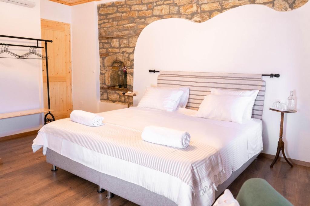 Postel nebo postele na pokoji v ubytování Belaj's House