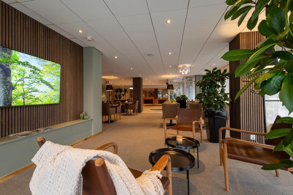 Posezení v ubytování Spar Hotel Gårda