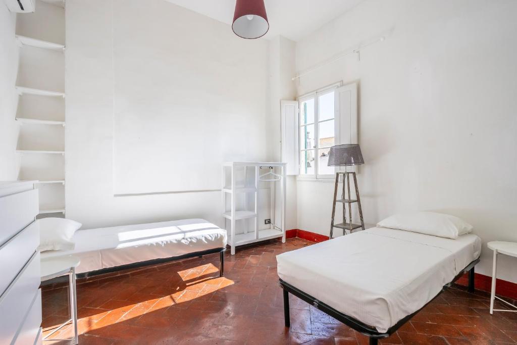 Postel nebo postele na pokoji v ubytování Cerchi 3