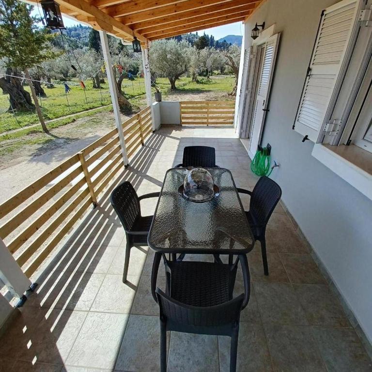 Balkón nebo terasa v ubytování Eleonas Apartment 2, Lygia