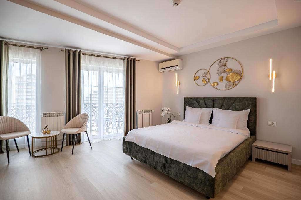 Postel nebo postele na pokoji v ubytování Hotel Ges