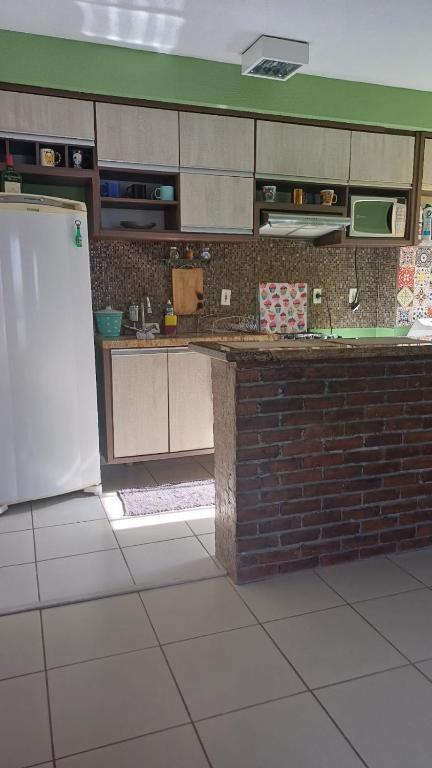 Kuchyň nebo kuchyňský kout v ubytování Apartamento Jasmim