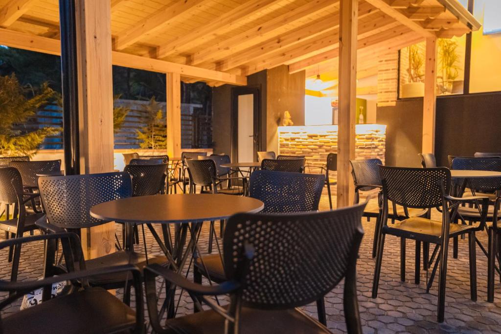 Posezení v ubytování Hotel Beke