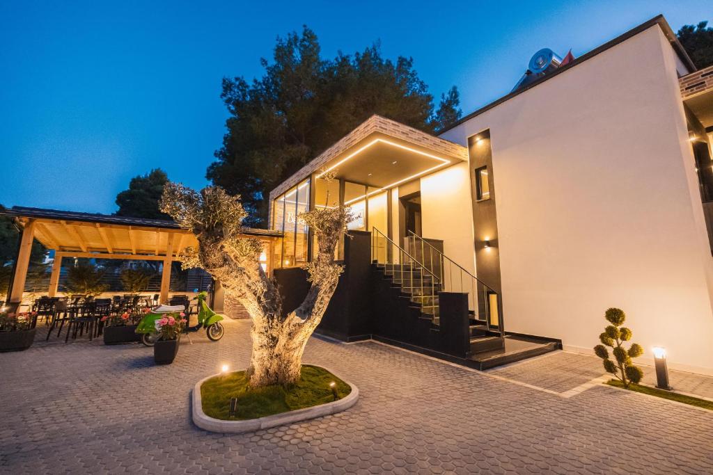 Zahrada ubytování Hotel Beke