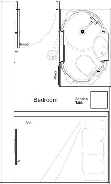 
 Standard Double Room without Window

