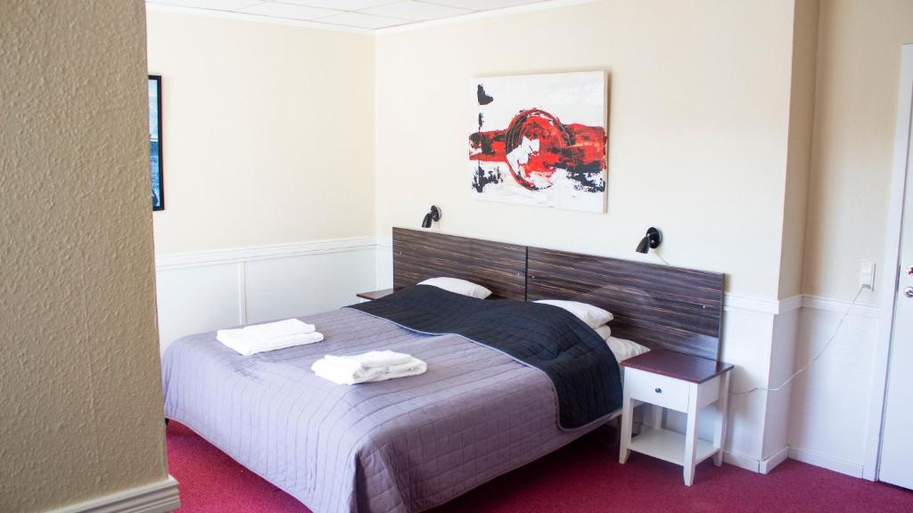 Postel nebo postele na pokoji v ubytování A Hotels Roskilde
