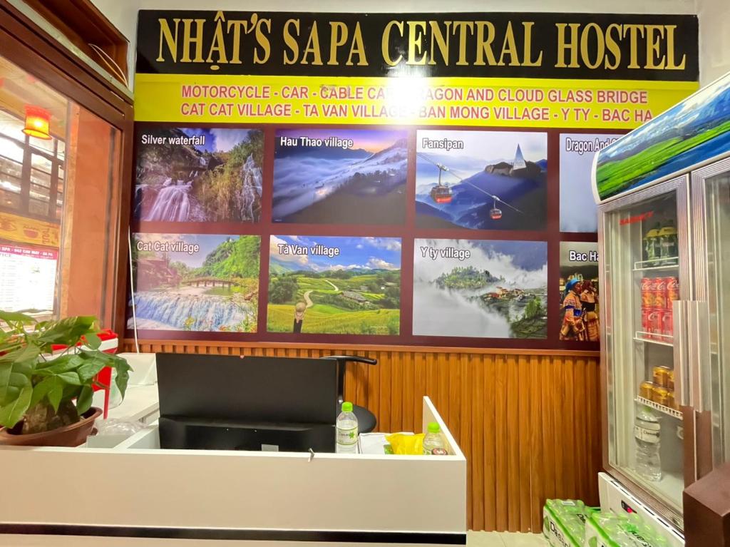 Certifikát, hodnocení, plakát nebo jiný dokument vystavený v ubytování Nhật's Sapa Central Hostel