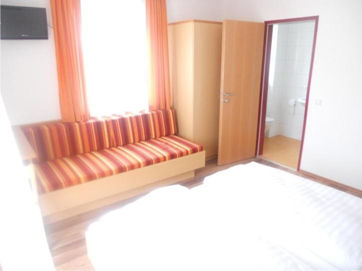 Postel nebo postele na pokoji v ubytování Haus Annemarie