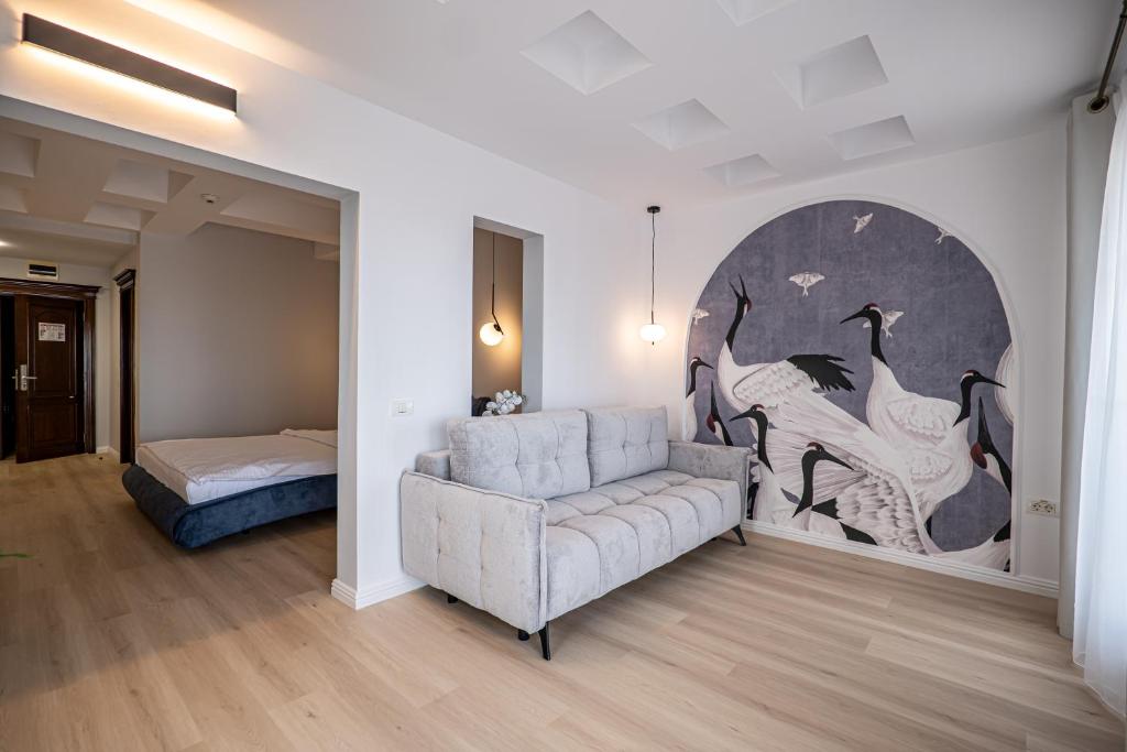 Posezení v ubytování Hotel Ges