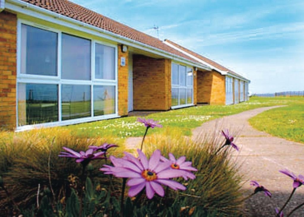 The building where the resort is located 