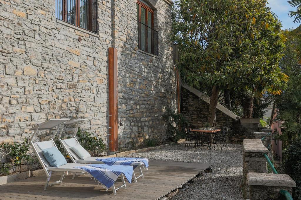 Zahrada ubytování Villa Eugenia Suite - by MyHomeInComo