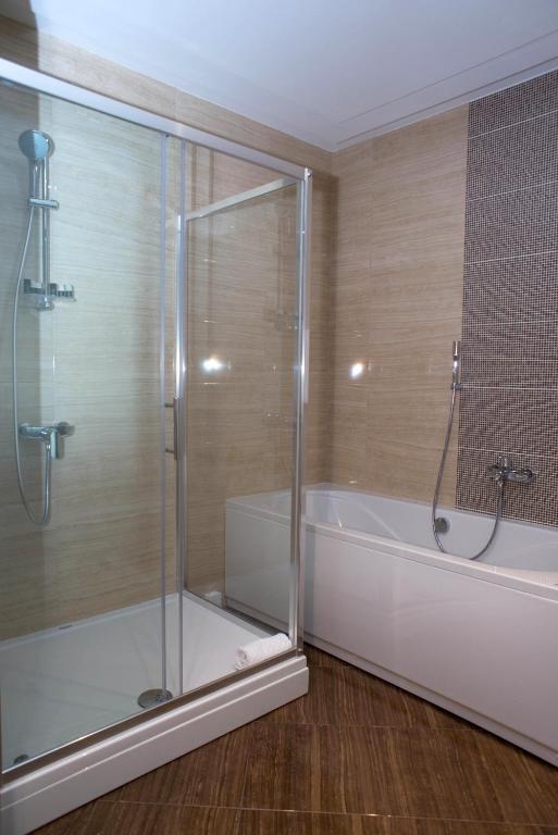 Koupelna v ubytování Hotel Royal Gold City
