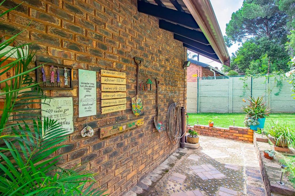 Zahrada ubytování LeoZet Self catering apartment